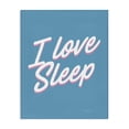thumbnail image 1 of Stupell Industries Eclectic I Love Sleep Typography Canvas Art, 30 x 40, by House of Lulu, 1 of 6