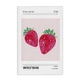 thumbnail image 1 of Stupell Industries Eclectic Intuition Phrase Strawberries Canvas Art, 24 x 36, by LSR Design Studio, 1 of 7