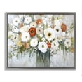thumbnail image 1 of Stupell Industries Eclectic Ivory & Ruby Bouquet Gray Floating Frame Canvas Art, 31 x 25, by Franklyn Gregory, 1 of 7