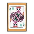 thumbnail image 1 of Stupell Industries Eclectic King of Hearts & Drink Black Framed Giclee Art, 12 x 18, by JJ Design House LLC, 1 of 8
