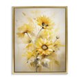 thumbnail image 1 of Stupell Industries Eclectic Mellow Yellow Bunches Gold Floating Frame Canvas Art, 25 x 31, by Ramona Murdock, 1 of 8