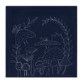 thumbnail image 1 of Stupell Industries Eclectic Mushrooms on Blue Canvas Art, 24 x 24, by Lucille Price, 1 of 8