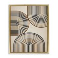 thumbnail image 1 of Stupell Industries Eclectic Natural Boho Arches Gold Floating Frame Canvas Art, 25 x 31, by Amber Sterling, 1 of 7