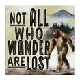 thumbnail image 1 of Stupell Industries Eclectic Not All Who Wander Phrase Canvas Art, 30 x 30, by Nicole DeCamp, 1 of 7