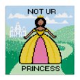 thumbnail image 1 of Stupell Industries Eclectic Not Ur Princess Pixel Style Canvas Art, 24 x 24, by Grace Popp, 1 of 8
