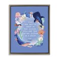 thumbnail image 1 of Stupell Industries Eclectic Ocean In A Drop Phrase Brown Floating Frame Canvas Art, 25 x 31, by Glad You're Here Co., 1 of 8