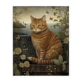 thumbnail image 1 of Stupell Industries Eclectic Orange Cat by Pond Canvas Art, 36 x 48, by LSR Design Studio, 1 of 8
