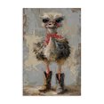 thumbnail image 1 of Stupell Industries Eclectic Ostrich & Cowboy Boots Canvas Art, 16 x 24, by Petals Prints Design, 1 of 8