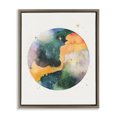 thumbnail image 1 of Stupell Industries Eclectic Outer Space Nebula Brown Floating Frame Canvas Art, 17 x 21, by Dorothy Fagan, 1 of 8