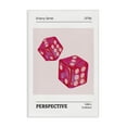 thumbnail image 1 of Stupell Industries Eclectic Pink Dice Pair Canvas Art, 16 x 24, by LSR Design Studio, 1 of 7