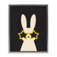thumbnail image 1 of Stupell Industries Eclectic Rabbit with Star Glasses Gray Floating Frame Canvas Art, 17 x 21, by Jessica Beck, 1 of 8