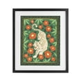 thumbnail image 1 of Stupell Industries Eclectic Eclectic Tiger & Hibiscus Black Framed Print Under Glass, 13 x 16, by Karolina Sato, 1 of 8