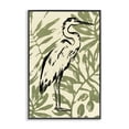 thumbnail image 1 of Stupell Industries Eclectic Tropical Leaves & Bird Black Framed Giclee Art, 12 x 18, by June Erica Vess, 1 of 8
