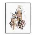 thumbnail image 1 of Stupell Industries Eclectic Venus In Leopard Pattern Black Framed Giclee Art, 24 x 30, by Svetlana Aleynikova, 1 of 8