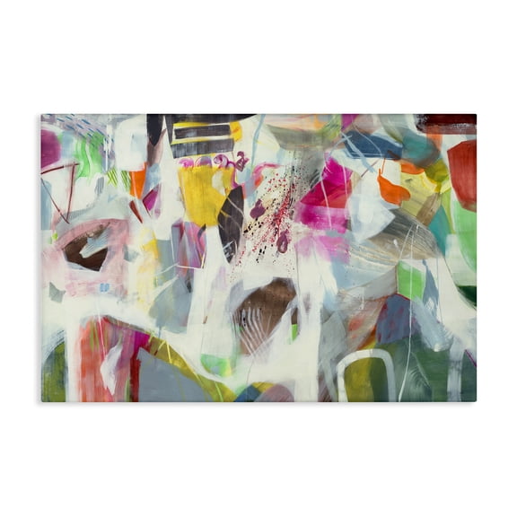 Stupell Industries Eclectic Whimsy Abstraction Canvas Wall Art design by Jill Martin, 16 x 24