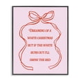 thumbnail image 1 of Stupell Industries Eclectic White & Red Christmas Wine Black Framed Giclee Art, 11 x 14, by House of Lulu, 1 of 8