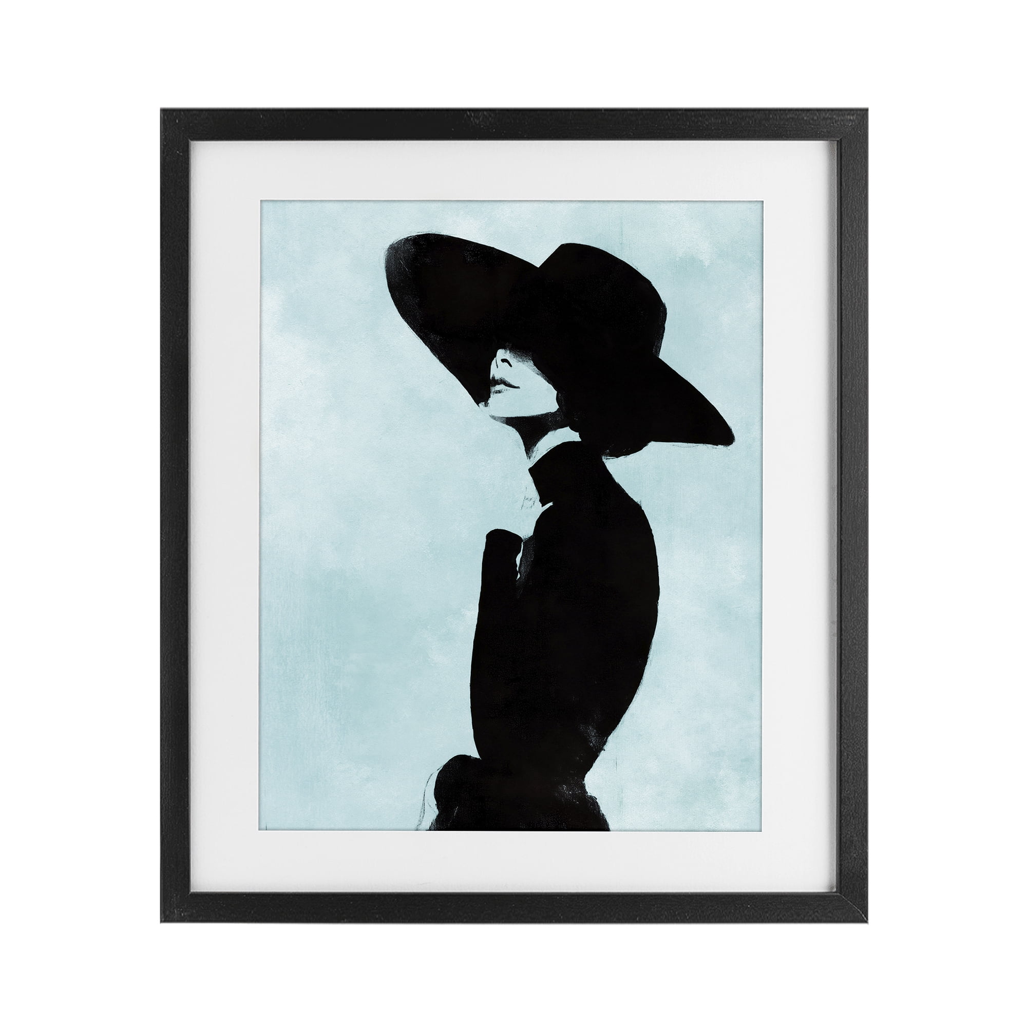 Stupell Industries Eclipse In Black Black Framed Print Under Glass, design by Svetlana Aleynikova