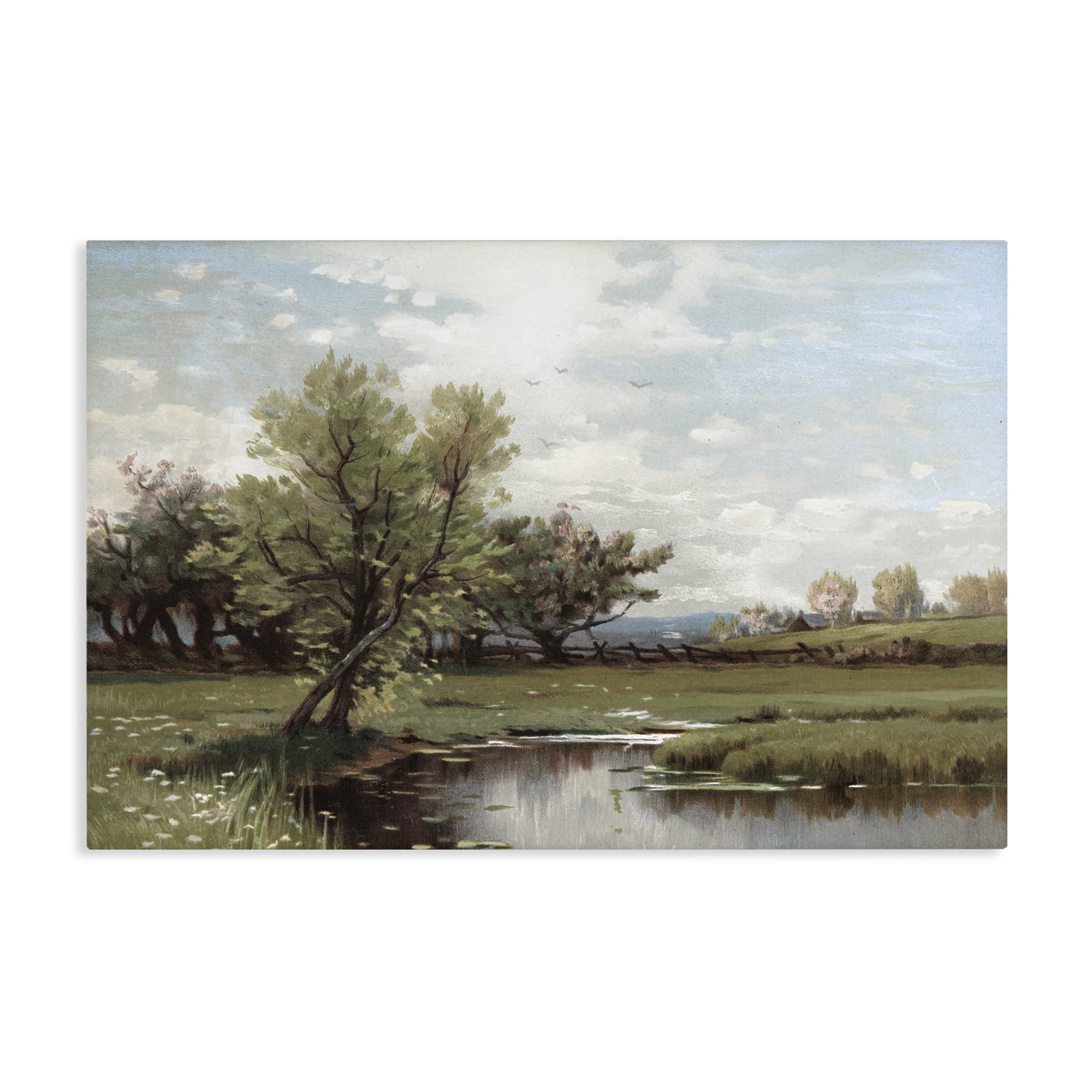 Stupell Industries Ecstatic Spring Landscape Canvas Wall Art, design by Lula Bijoux & co.