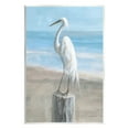 thumbnail image 1 of Stupell Industries Egret Coastal Landscape Animals & Insects Painting Unframed Art Print Wall Art, 10 x 15, 1 of 6