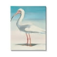 thumbnail image 1 of Stupell Industries Egret Portrait Beach Sand Gradient Coastal Painting Gallery Wrapped Canvas Print Wall Art, 1 of 5