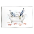 thumbnail image 1 of Stupell Industries Egrets in Nautical Bathtub Animals & Insects Painting Unframed Art Print Wall Art, 15 x 10, 1 of 7
