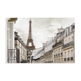 thumbnail image 1 of Stupell Industries Rustic Lodge Eiffel Tower Through Parisian Balconies Canvas Art, 24 x 16, by CAD Designs, 1 of 8
