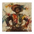 thumbnail image 1 of Stupell Industries Modern El Mexicano with Paint Splatters Canvas Art, 17 x 17, by Marta Wiley, 1 of 8