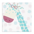 thumbnail image 1 of Stupell Industries Contemporary Electric Blue Giraffe Canvas Art, 17 x 17, by Carla Daly, 1 of 8