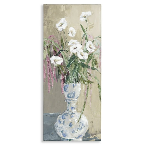 Stupell Industries Elegance Unfolded Florals Canvas Wall Art design by Susan Pepe, 30 x 13