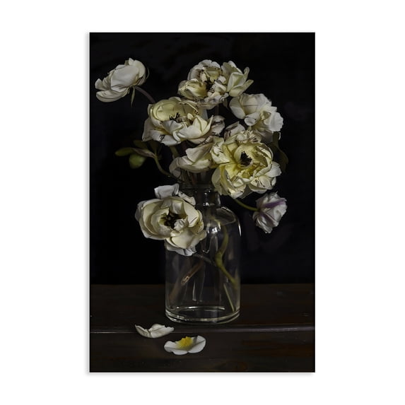 Stupell Industries French Country Elegant Arrangement of Cream Blossoms Canvas Art, 16 x 24, by Creative Studio