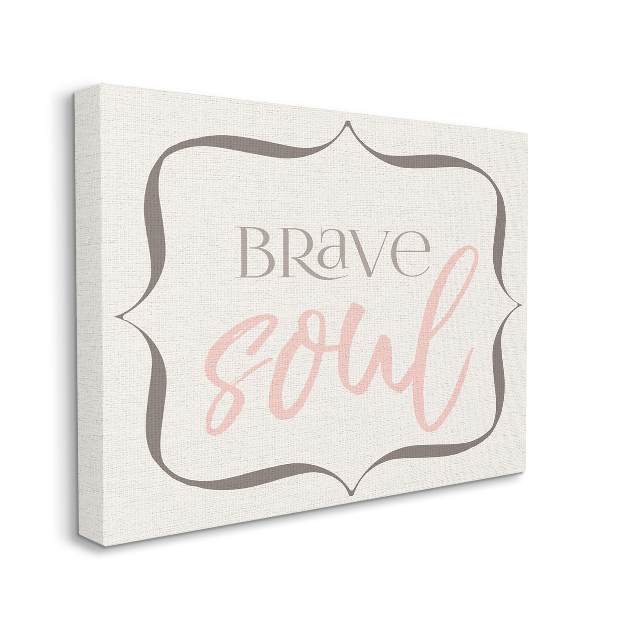 Stupell Industries Elegant Brave Soul, 36 x 48,Design by Daphne Polselli