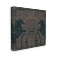 thumbnail image 1 of Stupell Industries Elegant Fashion Brand Horses Deep Purple Glam Canvas Wall Art by Ziwei Li, 1 of 6