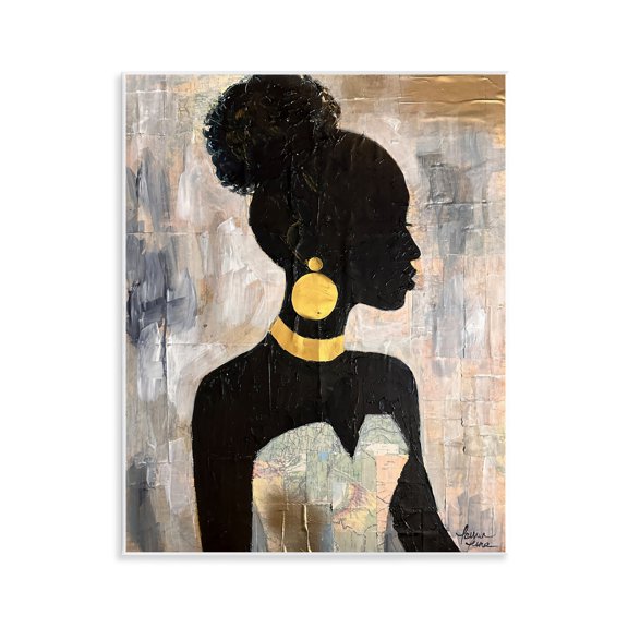 Stupell Industries Elegant Fashion Silhouette Wall Plaque Art, design by Lauren Luna