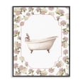 thumbnail image 1 of Stupell Industries French Country Elegant Hydrangeas Bathtub Black Framed Giclee Art, 11 x 14, by Carol Robinson, 1 of 8