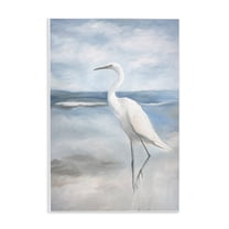 Stupell Industries Elegant Kingdom of Herons Animals Painting Unframed Art Print Wall Art, 10 x 15