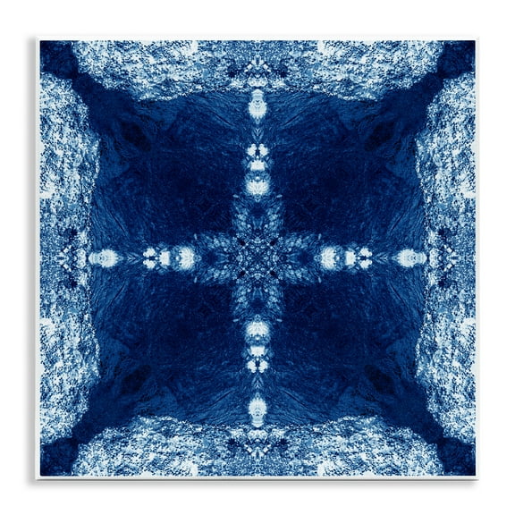 Stupell Industries Elegant Mosaic Style Pattern Abstract Painting Unframed Art Print Wall Art, 12 x 12