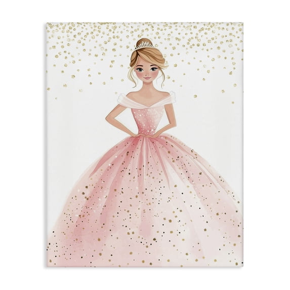 Stupell Industries Eclectic Elegant Princess Dream Canvas Art, 30 x 40, by Christine Simpson Art