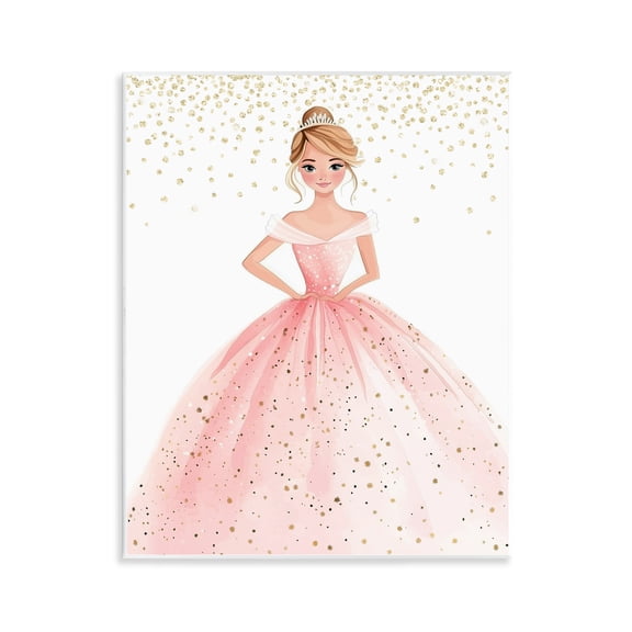 Stupell Industries Elegant Princess Dream Wall Plaque Art, design by Christine Simpson Art