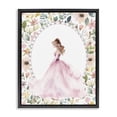 thumbnail image 1 of Stupell Industries Cottage Elegant Princess Love Black Floating Frame Canvas Art, 17 x 21, by Christine Simpson Art, 1 of 8