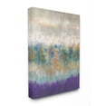 thumbnail image 1 of Stupell Industries Elegant Purple Grey Gold Brush Stroke Abstract Painting Canvas Wall Art Design by K. Nari, 24" x 30", 1 of 6