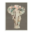 thumbnail image 1 of Stupell Industries Elephant Floral Crown Pink Green Elegant Flower Print Graphic Art Unframed Art Print Wall Art, 13x19, by Jennifer Goldberger, 1 of 6