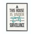 thumbnail image 1 of Stupell Industries Elf Surveillance Christmas Holiday Word DesignFramed Wall Art By Artist Jo Moulton, 1 of 3