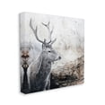 thumbnail image 1 of Stupell Industries Elk Antler Portrait Rustic Abstract Landscape Canvas Wall Art by Design Fabrikken, 1 of 6