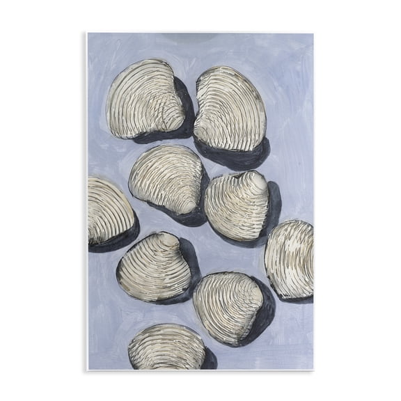 Stupell Industries Embellished Shells Arrangement Wall Plaque Art design by Michael Willett, 15 x 10