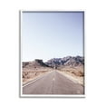 thumbnail image 1 of Stupell Industries Empty Desert Road Sun Bleached Asphalt Photography, 24 x 30, Design by Nathan Larson, 1 of 5