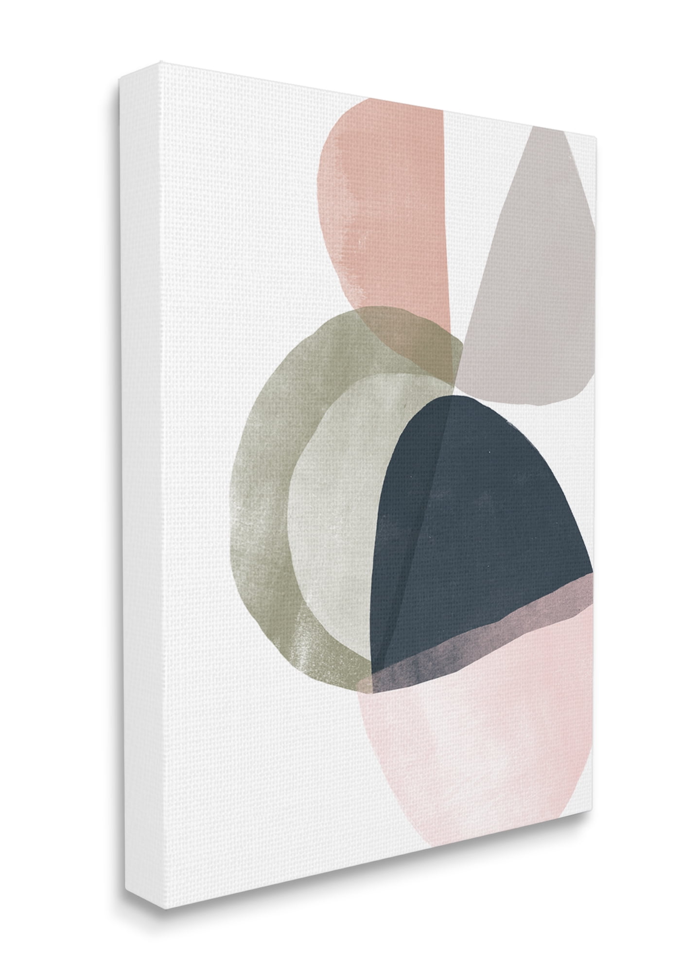 Stupell Industries Encapsulated Abstraction Organic Blue Green Pink Canvas Wall Art, 24 x 30, Design by June Erica Vess