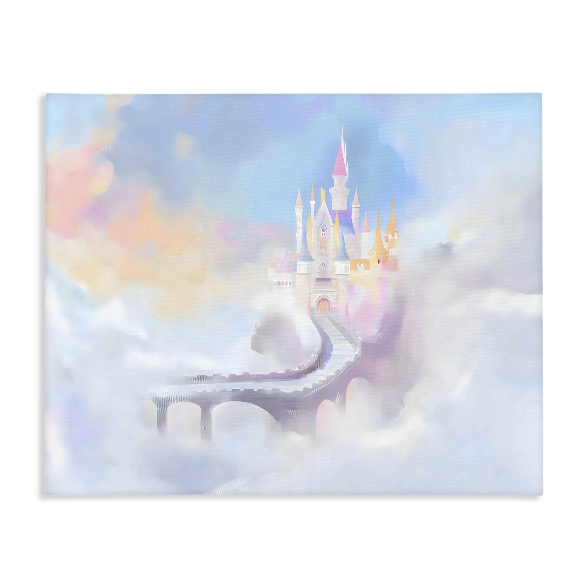 Stupell Industries Enchanted Bridge To Castle Canvas Wall Art, design by Arlington Prints