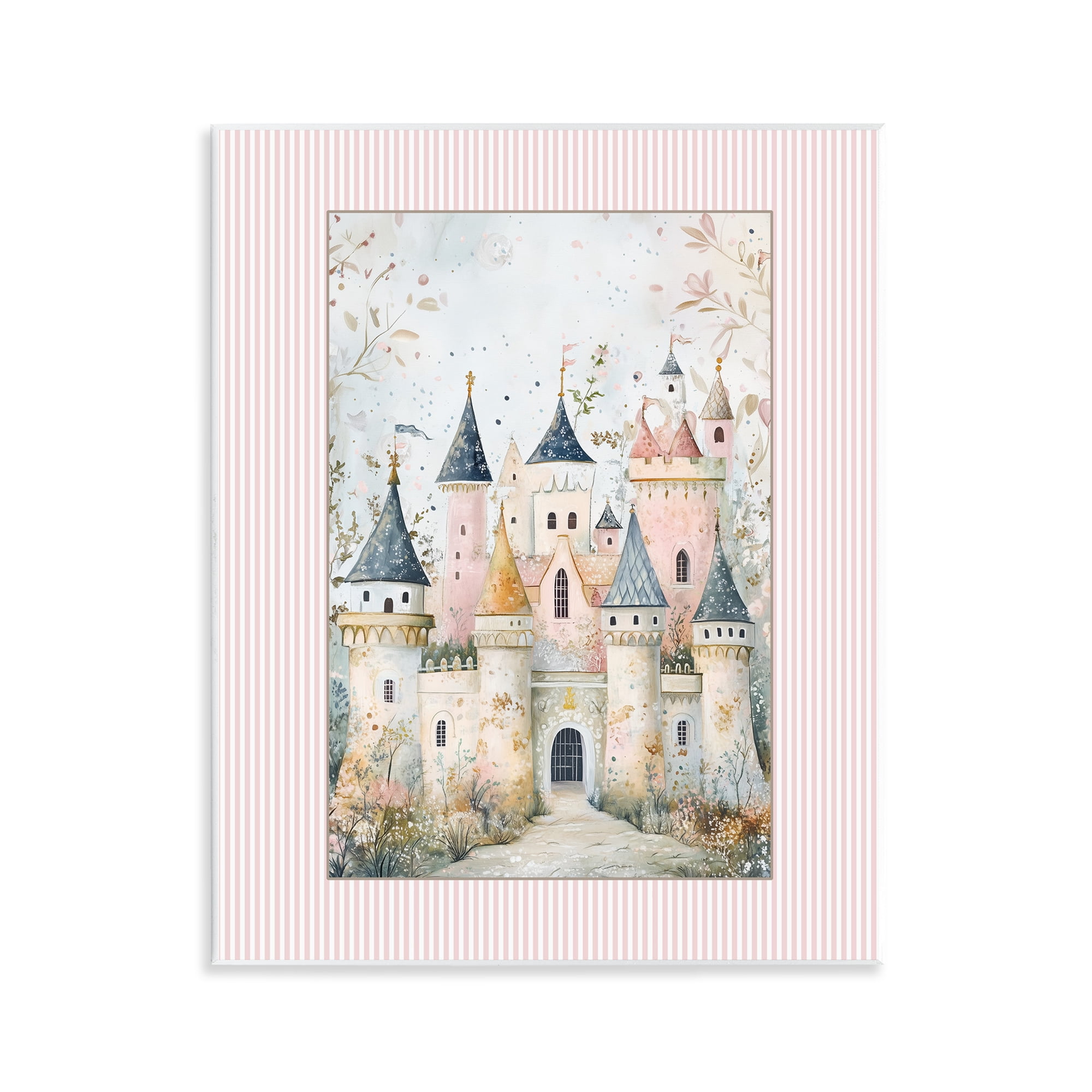 Stupell Industries Enchanted Dreams Castle Wall Plaque Art, design by Christine Simpson Art