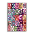 thumbnail image 1 of Stupell Industries Energetic Blooms Alphabet Plants & Flowers Painting Gray Framed Art Print Wall Art, 12 x 18, 1 of 2