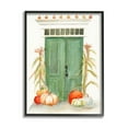 thumbnail image 1 of Stupell Industries Entryway Door Architecture Autumn Harvest Pumpkins Paintings Black Framed Art Print Wall Art, 24x30, by Melissa Hyatt LLC, 1 of 8